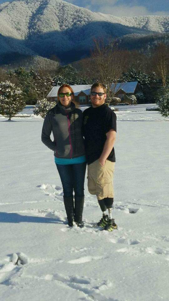 The Gary Sinise Foundation built Casey and Shannon Jones a mortgage-free, specially adapted smart home near the Great Smoky Mountains in Tennessee.