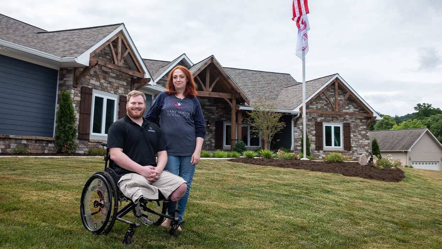 Specially adapted smart home provides newfound independence for Army veteran