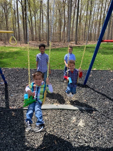 With a spacious, wheelchair-accessible backyard situated on more than six acres in Clifton, Virginia, Jeremy Haynes is spending more time with his boys and strengthening their relationship that has been years in the making.
