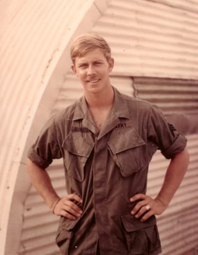 Jim Sursely arrived in Vietnam on March 1, 1968. "We felt that we were ten feet tall and bulletproof," he said about the mentality he and many others felt.