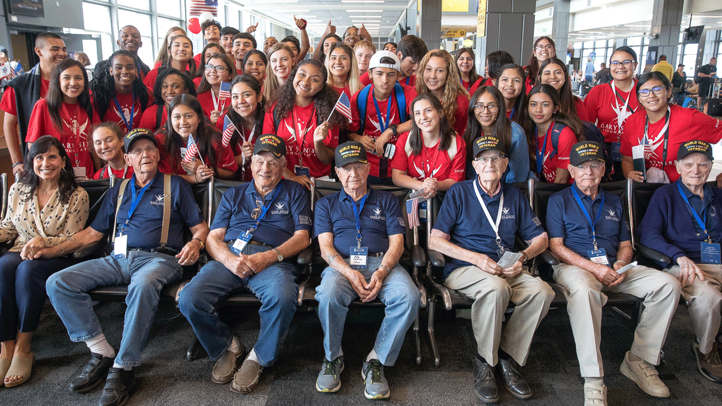 From The Greatest Generation To Gen Z, Veterans of WWII Impart Their Legacy on High School Students During Soaring Valor