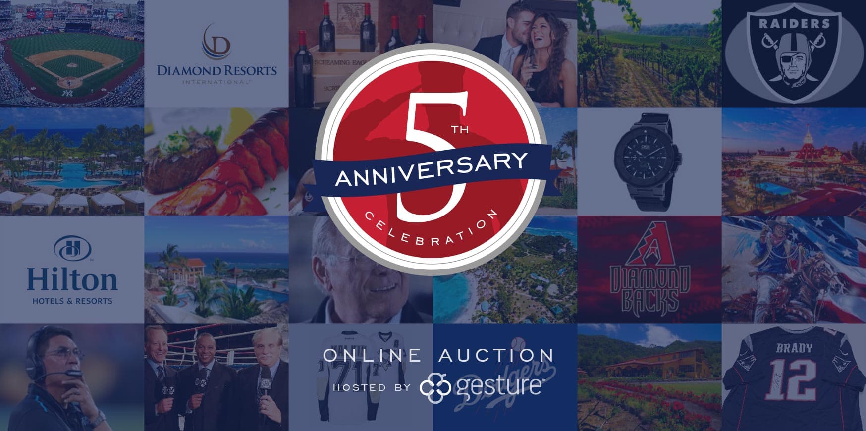 Online Auction in Support of Our 5th Anniversary
