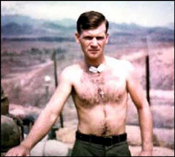 U.S. Army specialist, Kenneth Gill, in an undated photo taken in Vietnam.